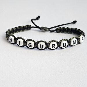 Higuruma Name bracelet, manga, anime, Jujutsu Kaisen,  shonen, adjustable.